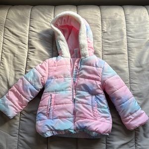 Puffer Jacket | Purple/pink |Used once|